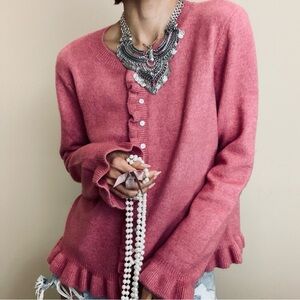 Brand New Cece sweater cardigan L